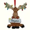 Moose Ornament -Esquire Shop 104498 p