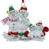 Snowman Family Of 4 -Esquire Shop 104510 p