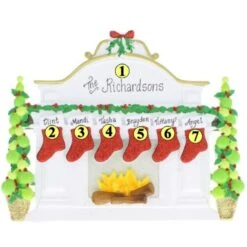 Esquire Shop 13 Mantle Family Of 6