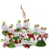 Snowman Family Of 10 -Esquire Shop 104737 p