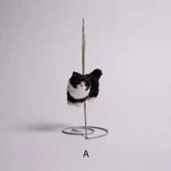 Plush Cat Ornament -Esquire Shop 108887 2