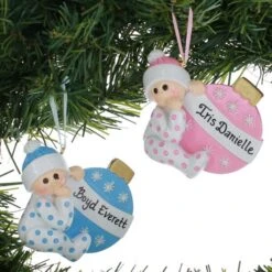 Baby Boy Ornament -Esquire Shop 1234B 3