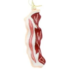 Glass Bacon Ornament