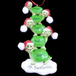 Christmas Turtle Family Of 5 -Esquire Shop 150912 1