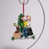 Family Of 3 Decorating Tree -Esquire Shop 1600 3 p