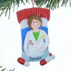Female Pharmacist Ornament -Esquire Shop 1645G 2