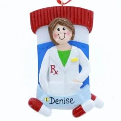 Female Pharmacist Ornament