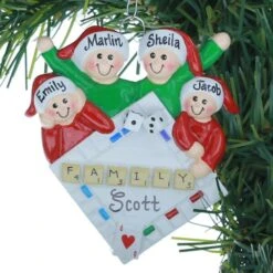 Family Of 4 Game Night -Esquire Shop 1707 4 2