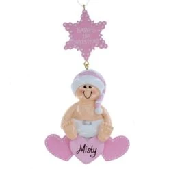 Baby Girl On Hearts -Esquire Shop 1710G 1