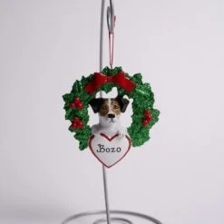 Jack Russell With Wreath -Esquire Shop 2023 1