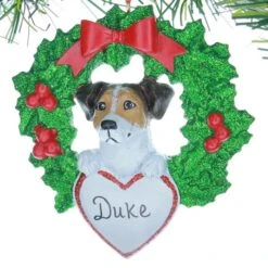 Jack Russell With Wreath -Esquire Shop 2023 2