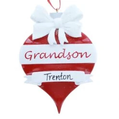 Grandson Ornament -Esquire Shop 2058 1