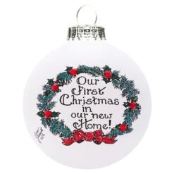 First Christmas In New Home Ornament