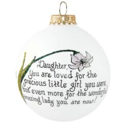 Daughter Lily Ornament