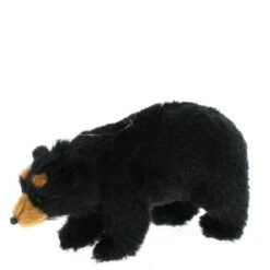Fur Black Bear Ornament