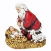 Kneeling Santa Ornament -Esquire Shop 300085 1