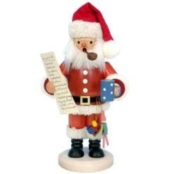 Santa With Wish List Smoker