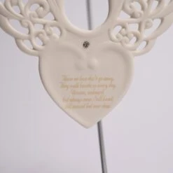 Memorial Wings And Heart With Verse Ornament -Esquire Shop 37134 2