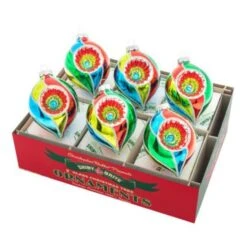 HS 6 Ct Decorated Reflector Tulips