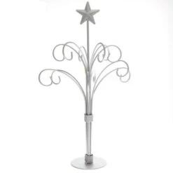 Silver 12 Arm Ornament Stand