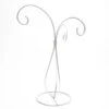 Silver Scroll 3 Arm Ornament Stand -Esquire Shop 408038 1