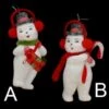 Retro Snowman Ornament -Esquire Shop 500118 1
