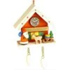 Cuckoo Clock With Santa Ornament -Esquire Shop 501750 1