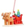 Santa Claus Sled Ornament -Esquire Shop 501759 1