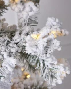 9ft Snowy Fairbanks Tree With LED Lights -Esquire Shop 502049 3