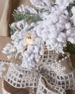 9ft Snowy Fairbanks Tree With LED Lights -Esquire Shop 502049 4