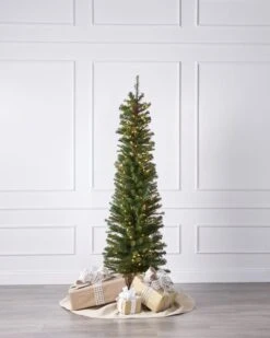 9ft Darwin Pencil Tree With LED Lights