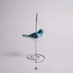 Glass Bluebird Ornament -Esquire Shop 504036 3