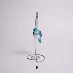 Glass Bluebird Ornament -Esquire Shop 504036 4