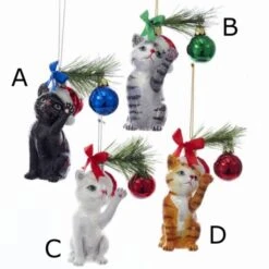 Christmas Cat Ornament