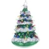 Christmas Tree Glass Ornament