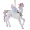 Glittered Unicorn Ornament -Esquire Shop 505420 1