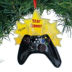 Star Gamer Ornament -Esquire Shop 505512 2
