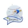 Baseball Hit Ornament -Esquire Shop 506388 p