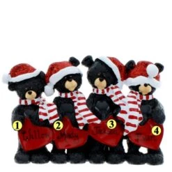 Bear Hearts Family Of 4
