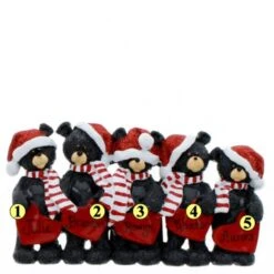 Bear Hearts Family Of 5