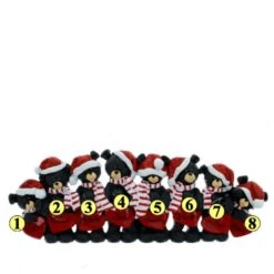 Bear Hearts Family Of 8