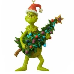 Grinch Holding Tree