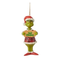 Grinch Bah Humbug Ornament