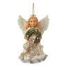 White Woodland Believe Angel Ornament 2 White Woodland Believe Angel Ornament -Esquire Shop 6009587 1