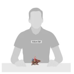 Santa Riding Bear Ornament -Esquire Shop 6011497 7