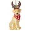 Glass Yellow Lab Ornament -Esquire Shop 628285 1