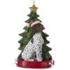 Short Haired Pointer With Tree -Esquire Shop 628309 1