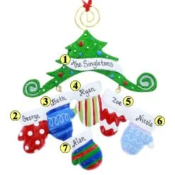Tree Mitten Family Of 6