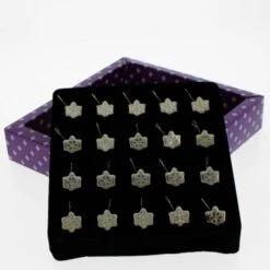 Silver 20 Piece Ornament Hooks