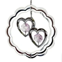 Charm Hearts Circle Ornament